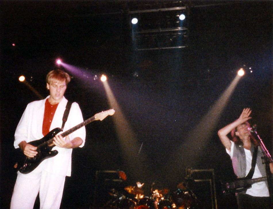 Rush - Grace Under Pressure Tour Pictures - Buffalo Memorial Auditorium - Buffalo, New York - July 12th, 1984