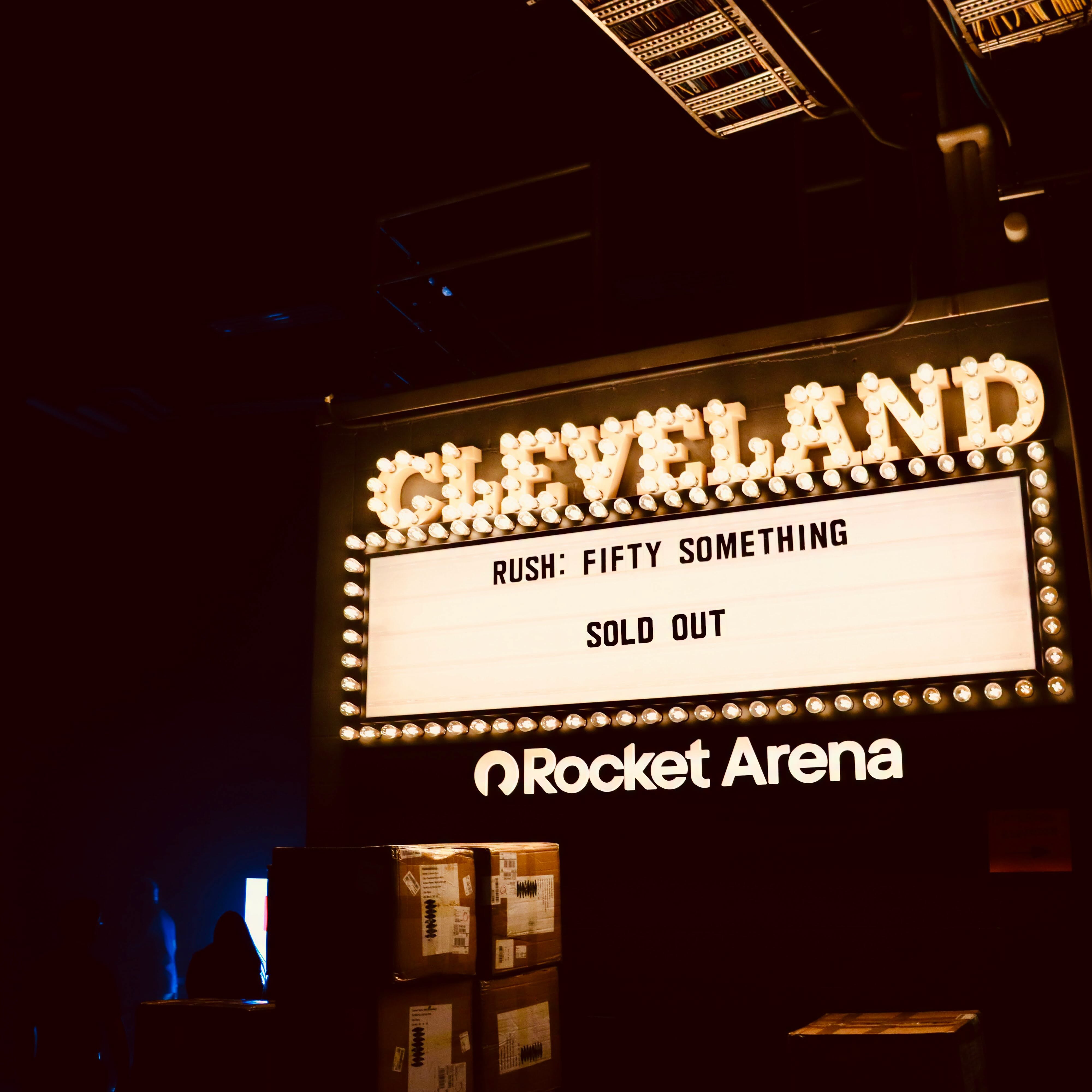 Rush 'Fifty Something' Tour Pictures - Rocket Arena - Cleveland, Ohio - September 17th, 2026