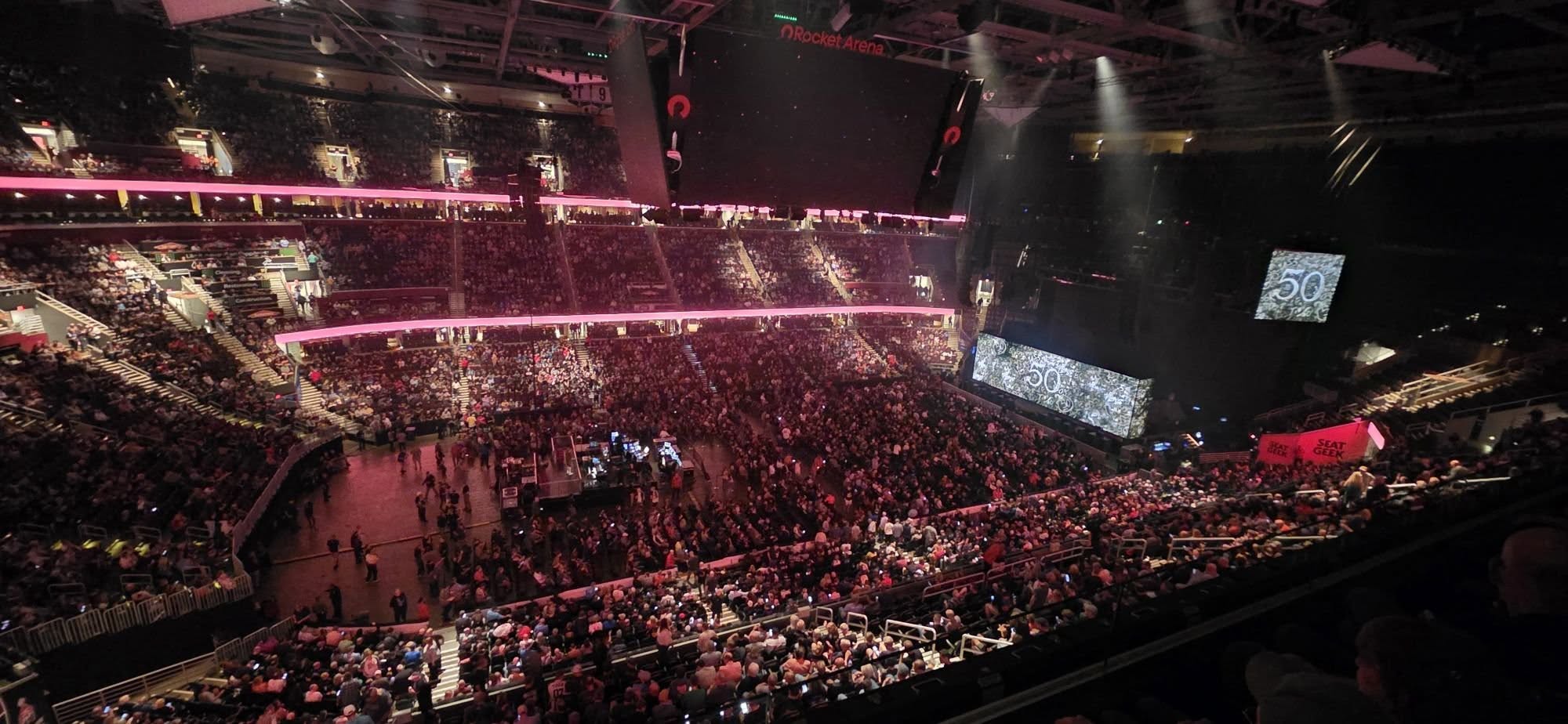Rush 'Fifty Something' Tour Pictures - Rocket Arena - Cleveland, Ohio - September 19th, 2026