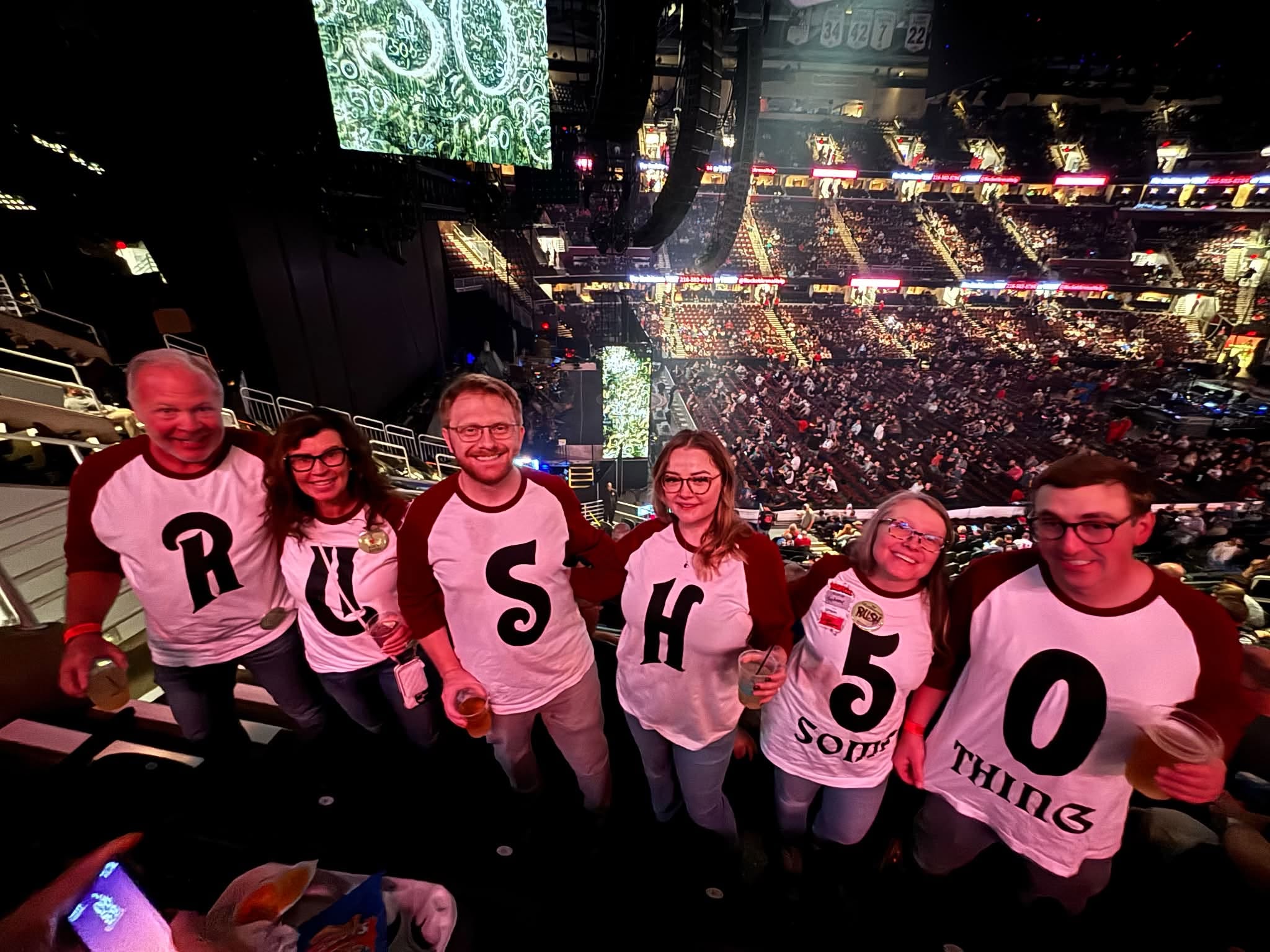 Rush 'Fifty Something' Tour Pictures - Rocket Arena - Cleveland, Ohio - September 19th, 2026