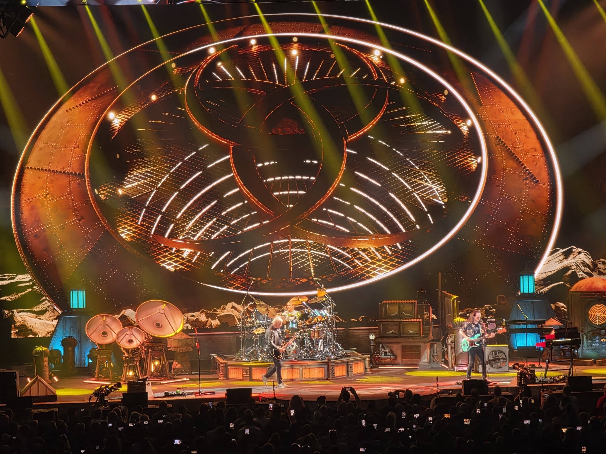 Rush 'Fifty Something' Tour Pictures - Rocket Arena - Cleveland, Ohio - September 19th, 2026