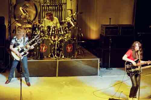 Rush 'Hemispheres' Tour Pictures Coventry Theatre - Coventry, England - May 9th, 1979