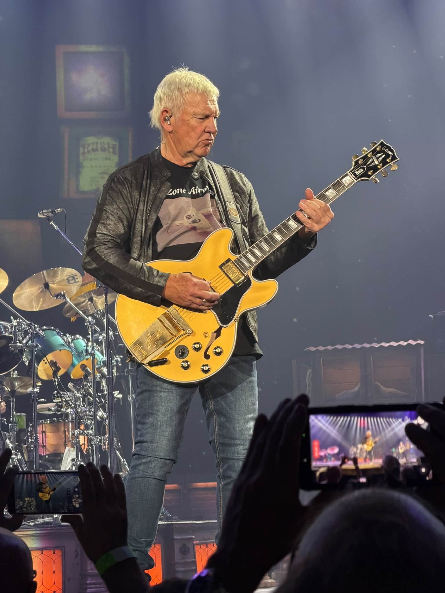 Rush 'Fifty Something' Tour Pictures - Ball Arena - Denver, Colorado - October 7th, 2026