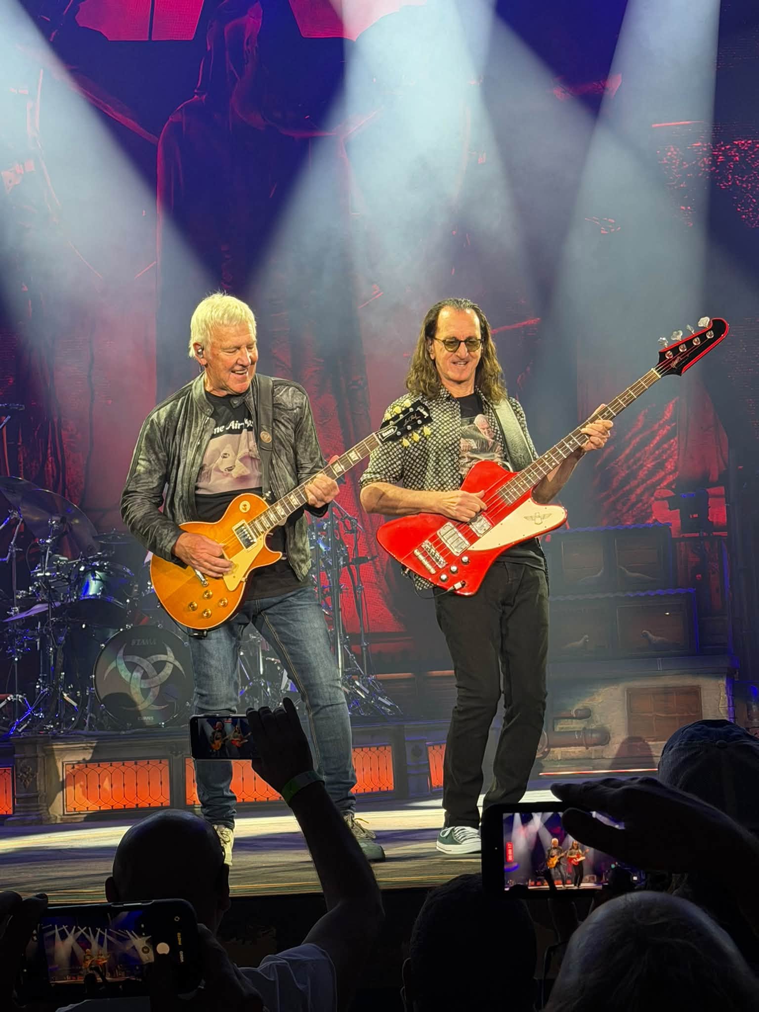 Rush 'Fifty Something' Tour Pictures - Ball Arena - Denver, Colorado - October 7th, 2026
