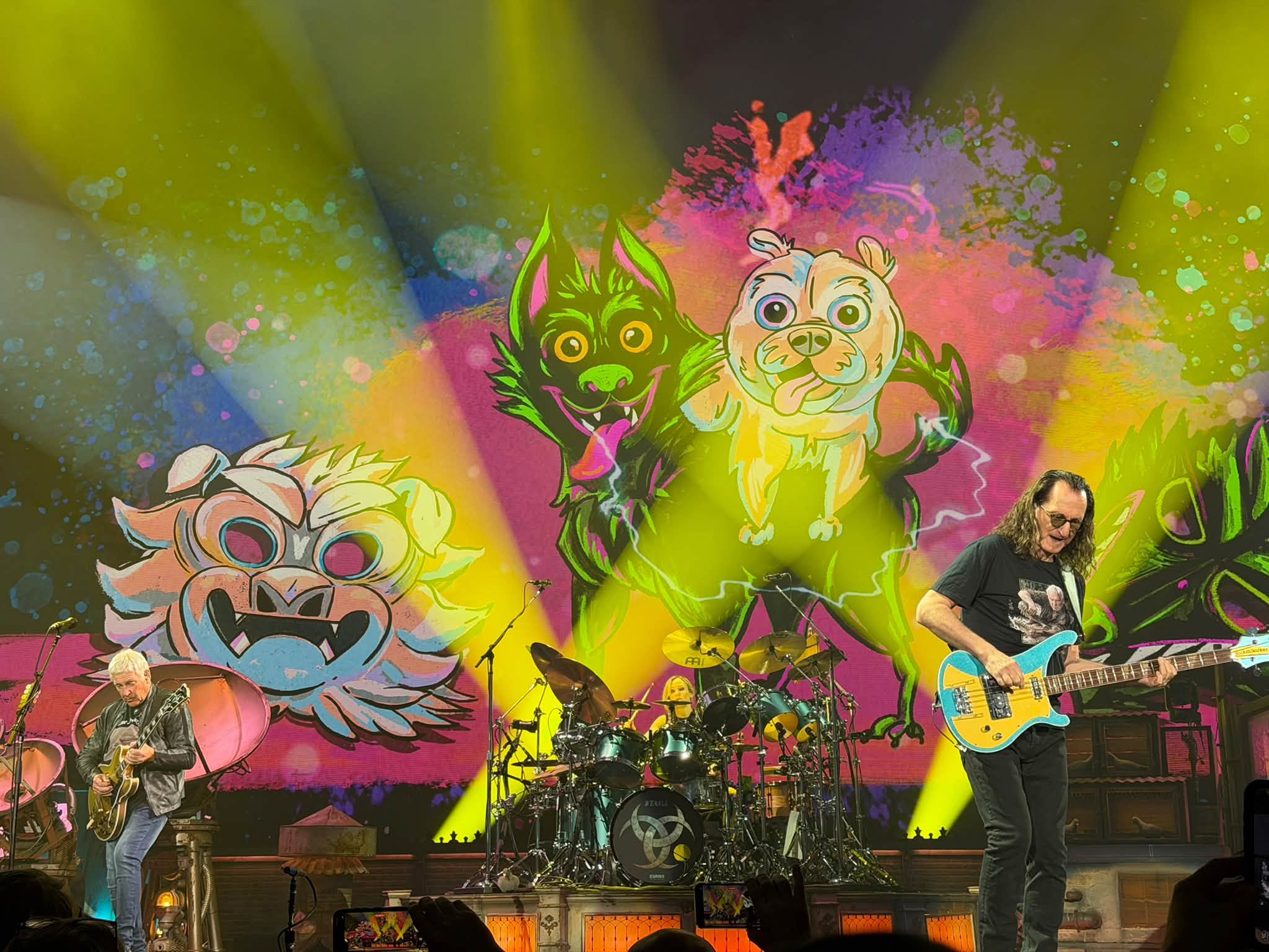 Rush 'Fifty Something' Tour Pictures - Ball Arena - Denver, Colorado - October 7th, 2026