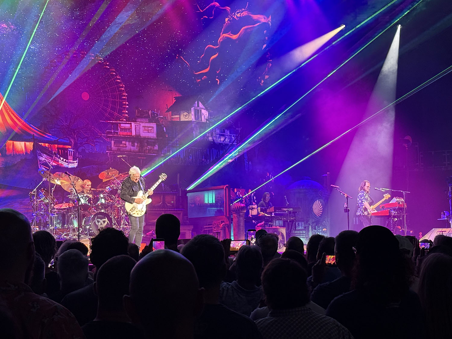 Rush 'Fifty Something' Tour Pictures - Little Caesars Arena - Detroit, Michigan - August 26th, 2026