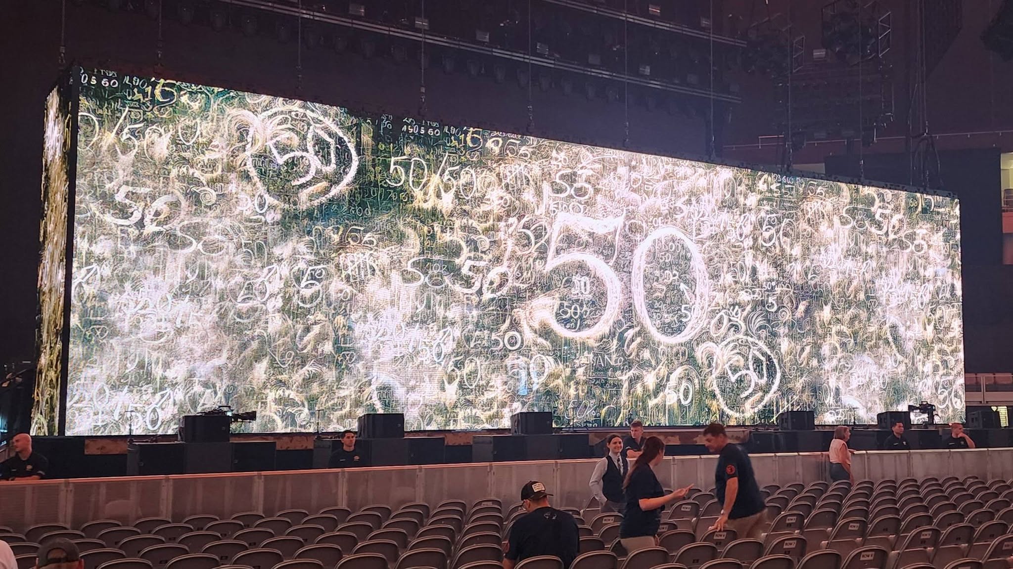 Rush 'Fifty Something' Tour Pictures - Dickies Arena - Fort Worth, Texas - June 26th, 2026