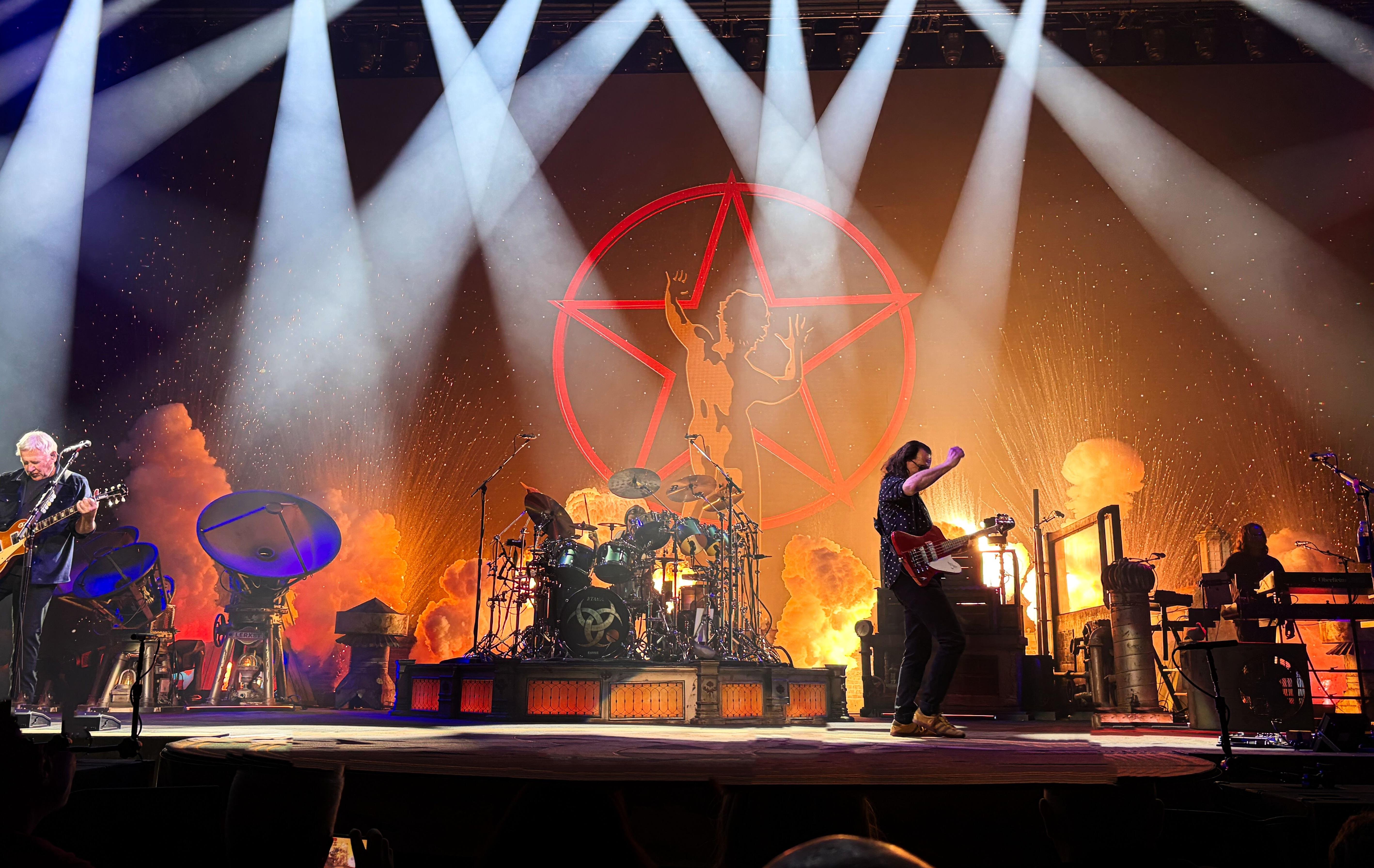Rush 'Fifty Something' Tour Pictures - Toyota Center - Houston, Texas - October 1st, 2026
