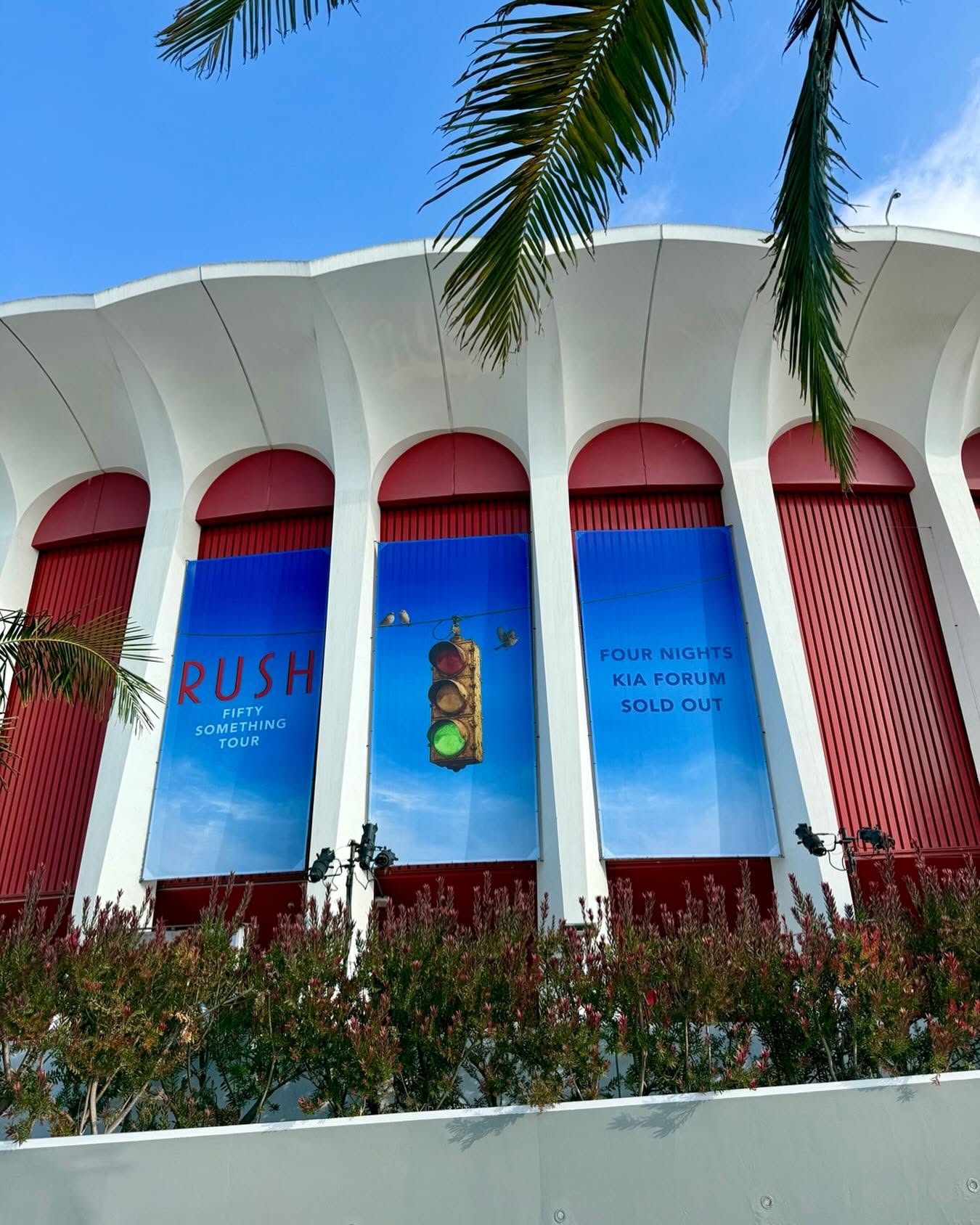 Rush 'Fifty Something' Tour Pictures - Kia Forum - Los Angeles, California - June 7th, 2026