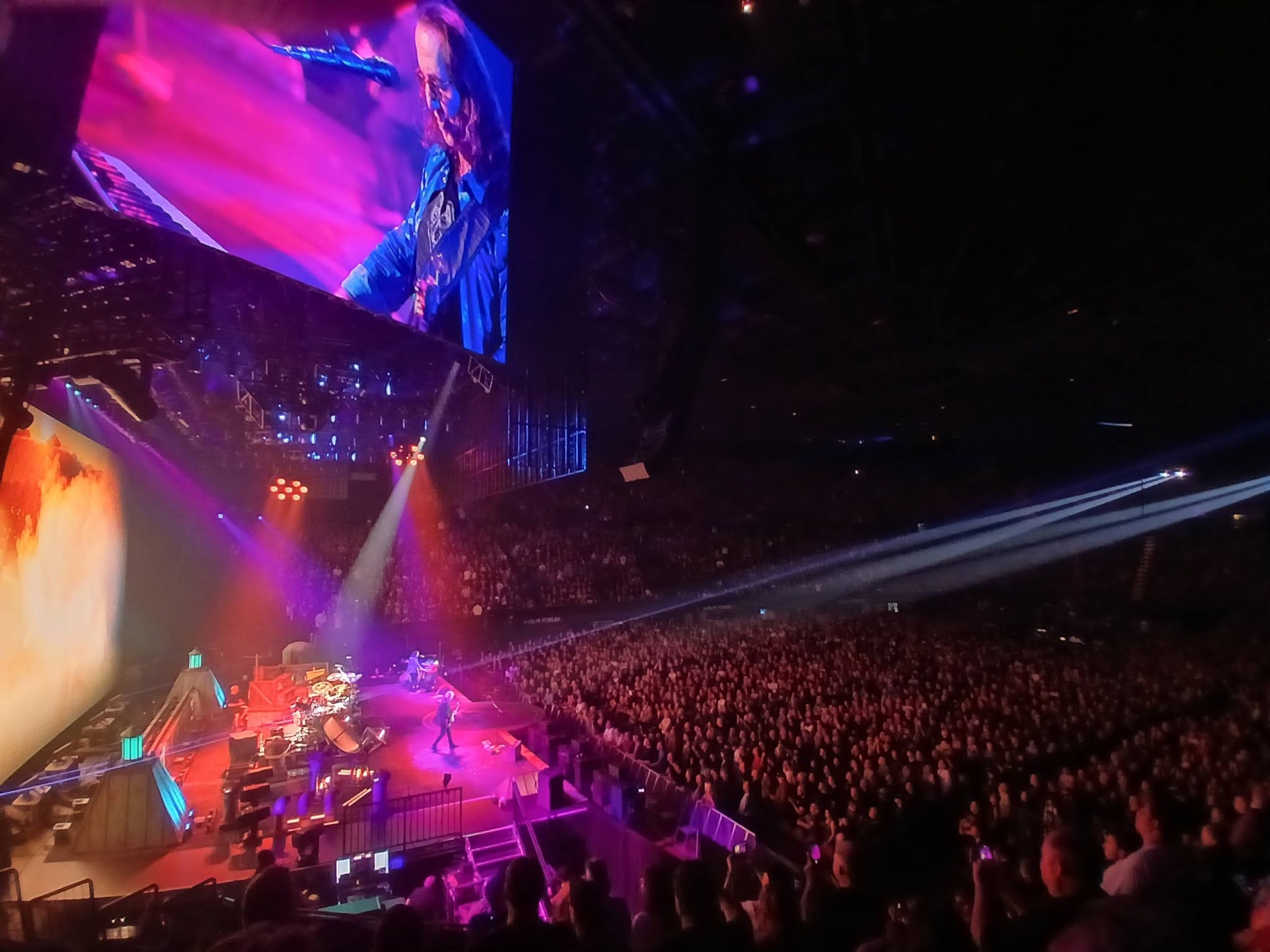 Rush 'Fifty Something' Tour Pictures - Kia Forum - Los Angeles, California - June 9th, 2026