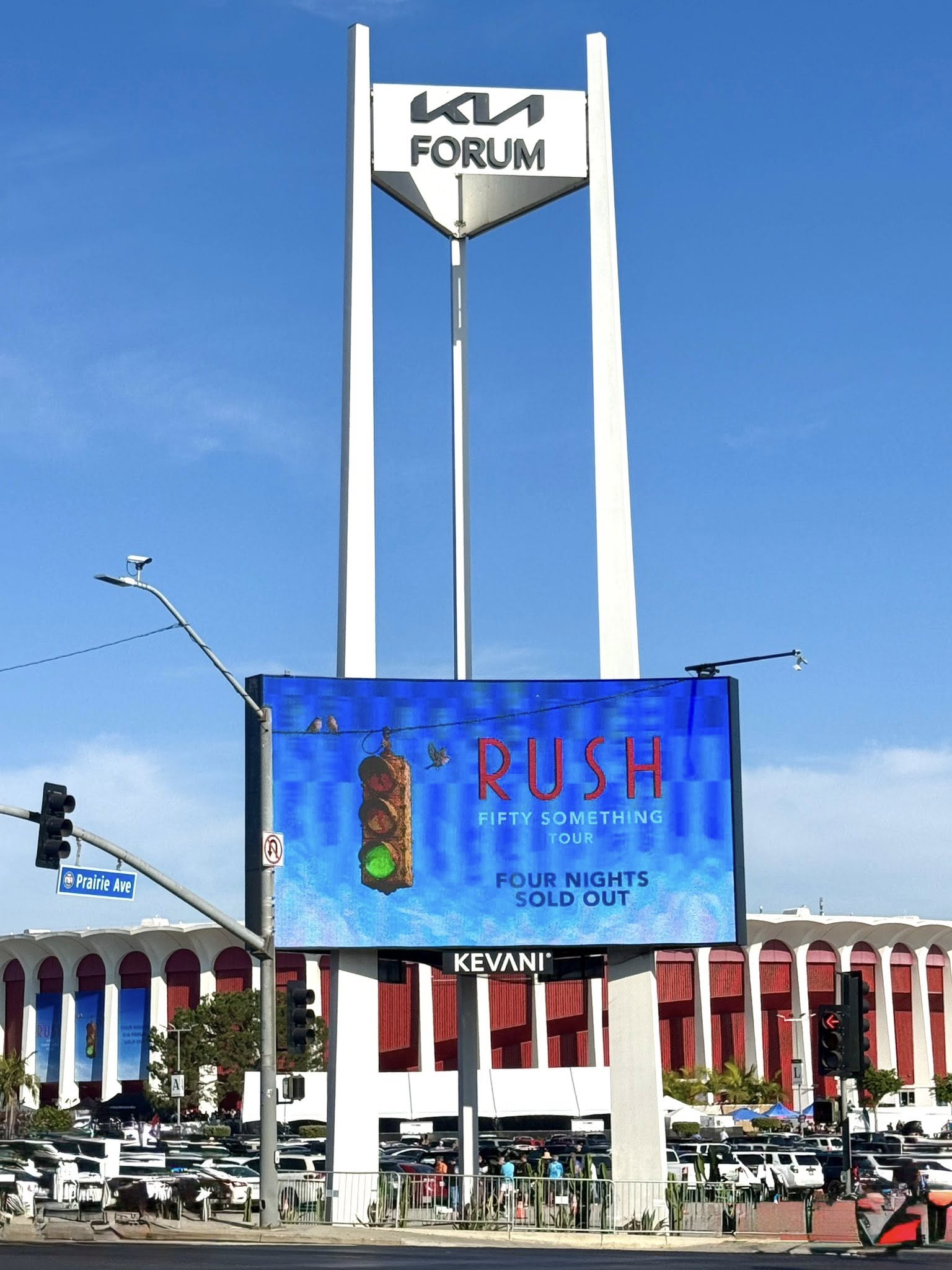 Rush 'Fifty Something' Tour Pictures - Kia Forum - Los Angeles, California - June 11th, 2026