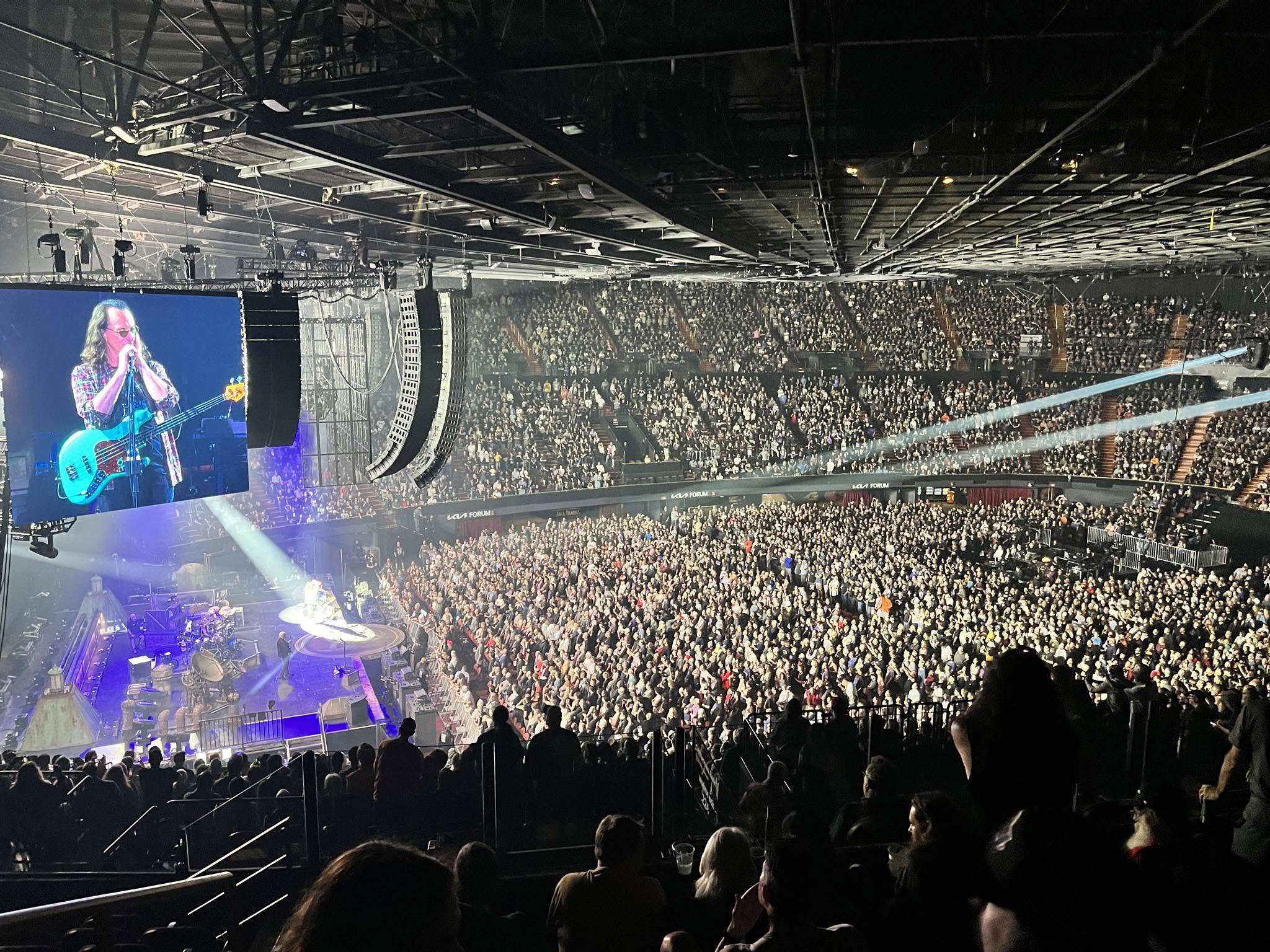 Rush 'Fifty Something' Tour Pictures - Kia Forum - Los Angeles, California - June 13th, 2026