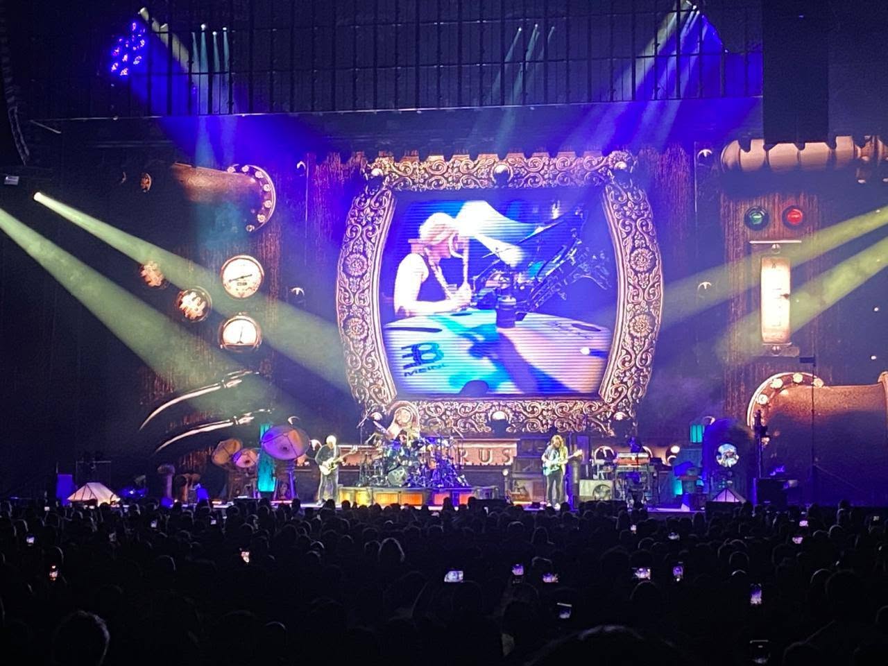 Rush 'Fifty Something' Tour Pictures - Palacio de los Deportes - Mexico City, Mexico - June 18th, 2026