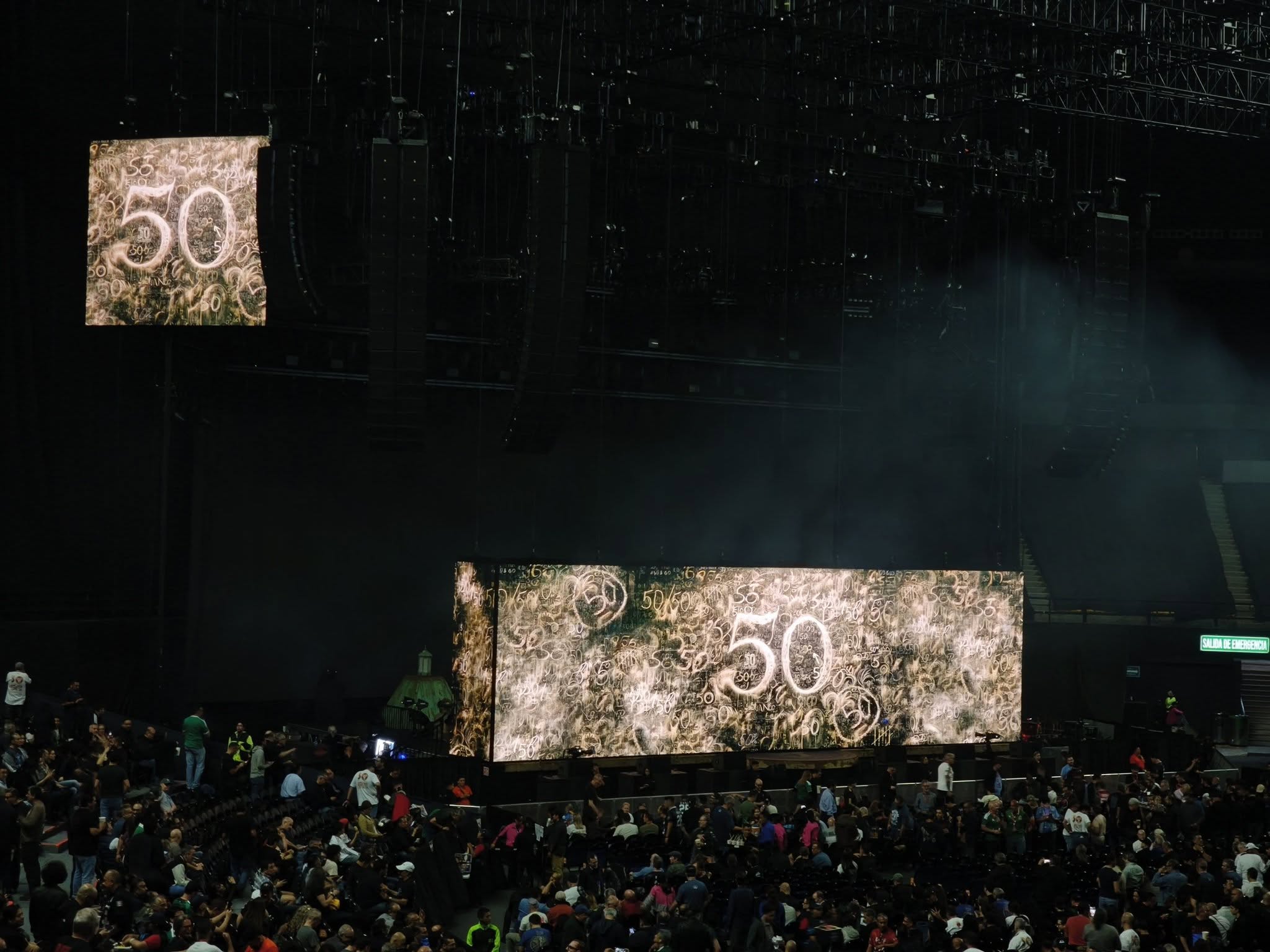 Rush 'Fifty Something' Tour Pictures - Palacio de los Deportes - Mexico City, Mexico - June 18th, 2026