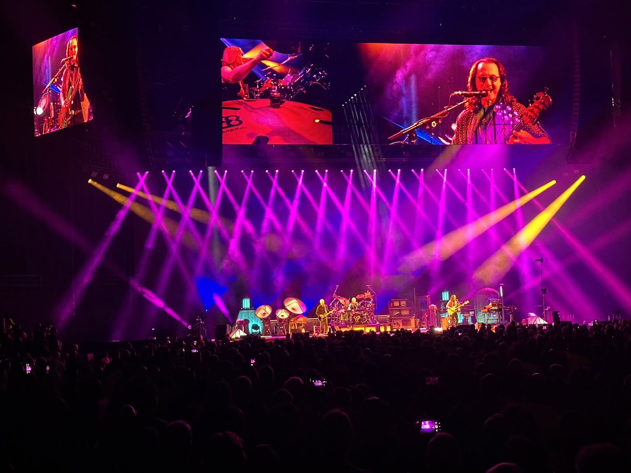 Rush 'Fifty Something' Tour Pictures - Palacio de los Deportes - Mexico City, Mexico - June 18th, 2026