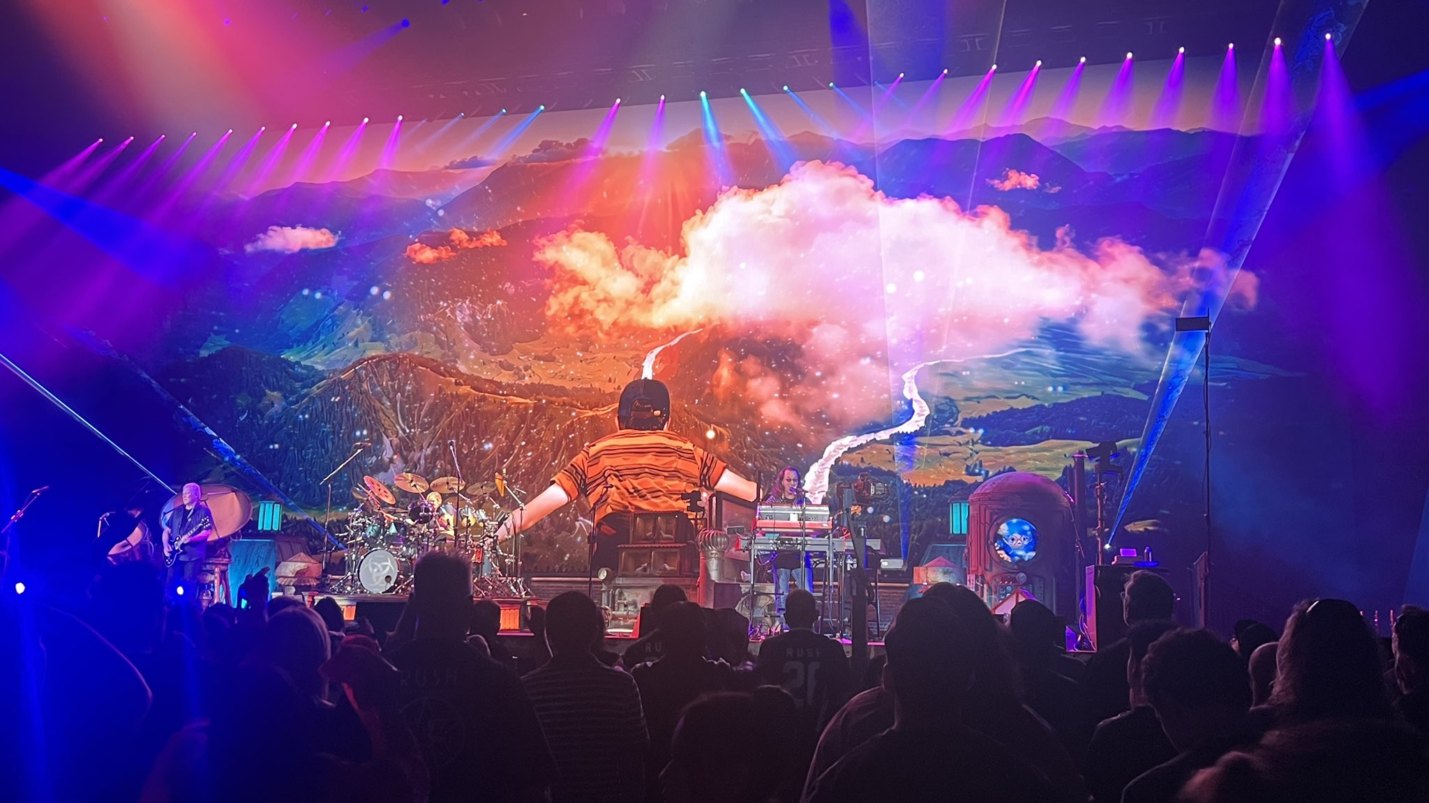 Rush 'Fifty Something' Tour Pictures - Palacio de los Deportes - Mexico City, Mexico - June 20th, 2026