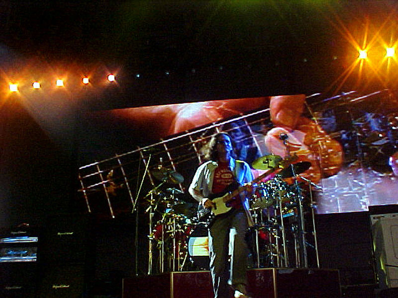 Rush 'Vapor Trails' Tour Pictures - Montage Mountain Performing Arts Center - Scranton, Pennsylvania - June 29th, 2002