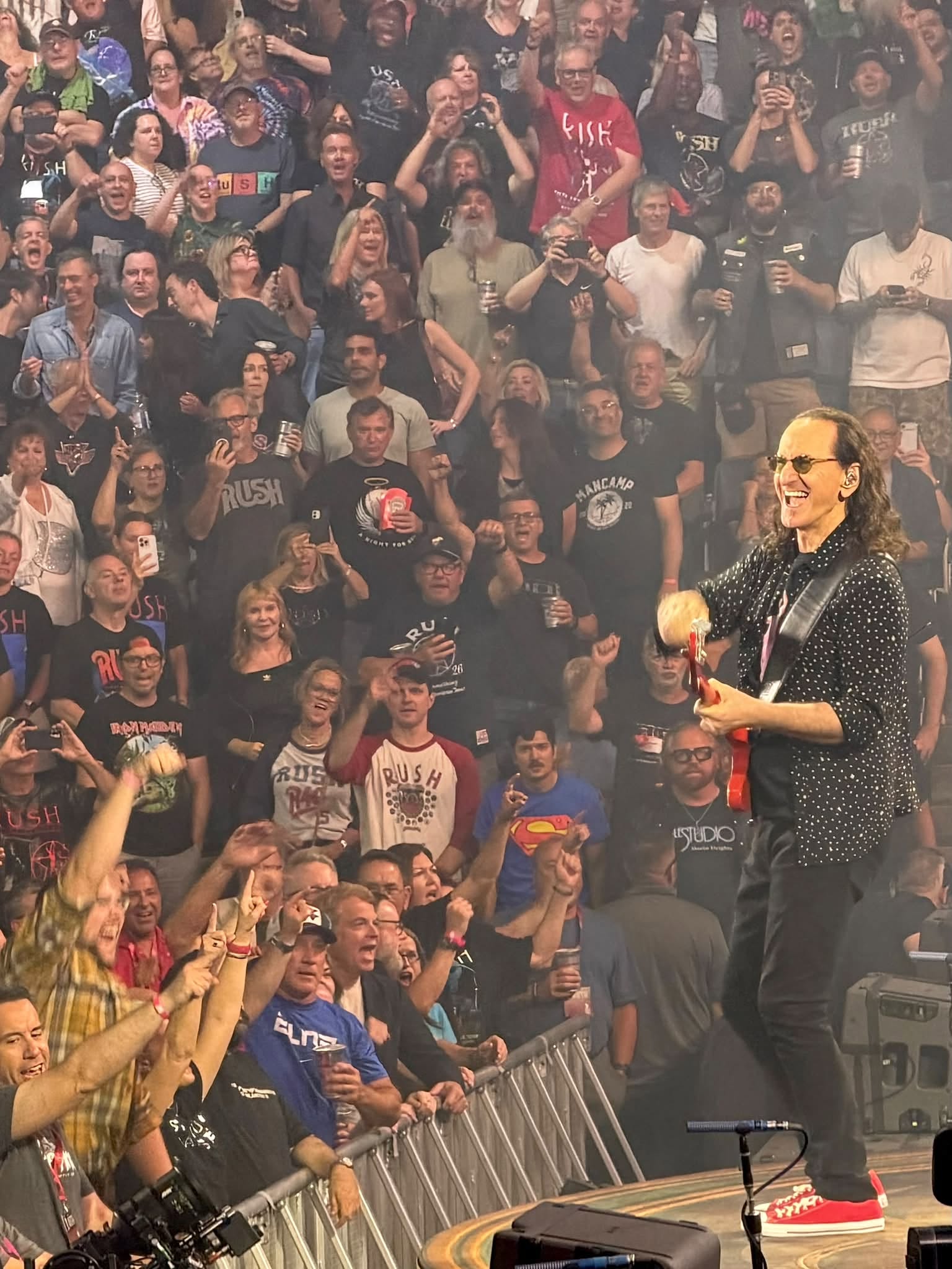 Rush 'Fifty Something' Tour Pictures - Scotiabank Arena - Toronto, Ontario - August 7th, 2026