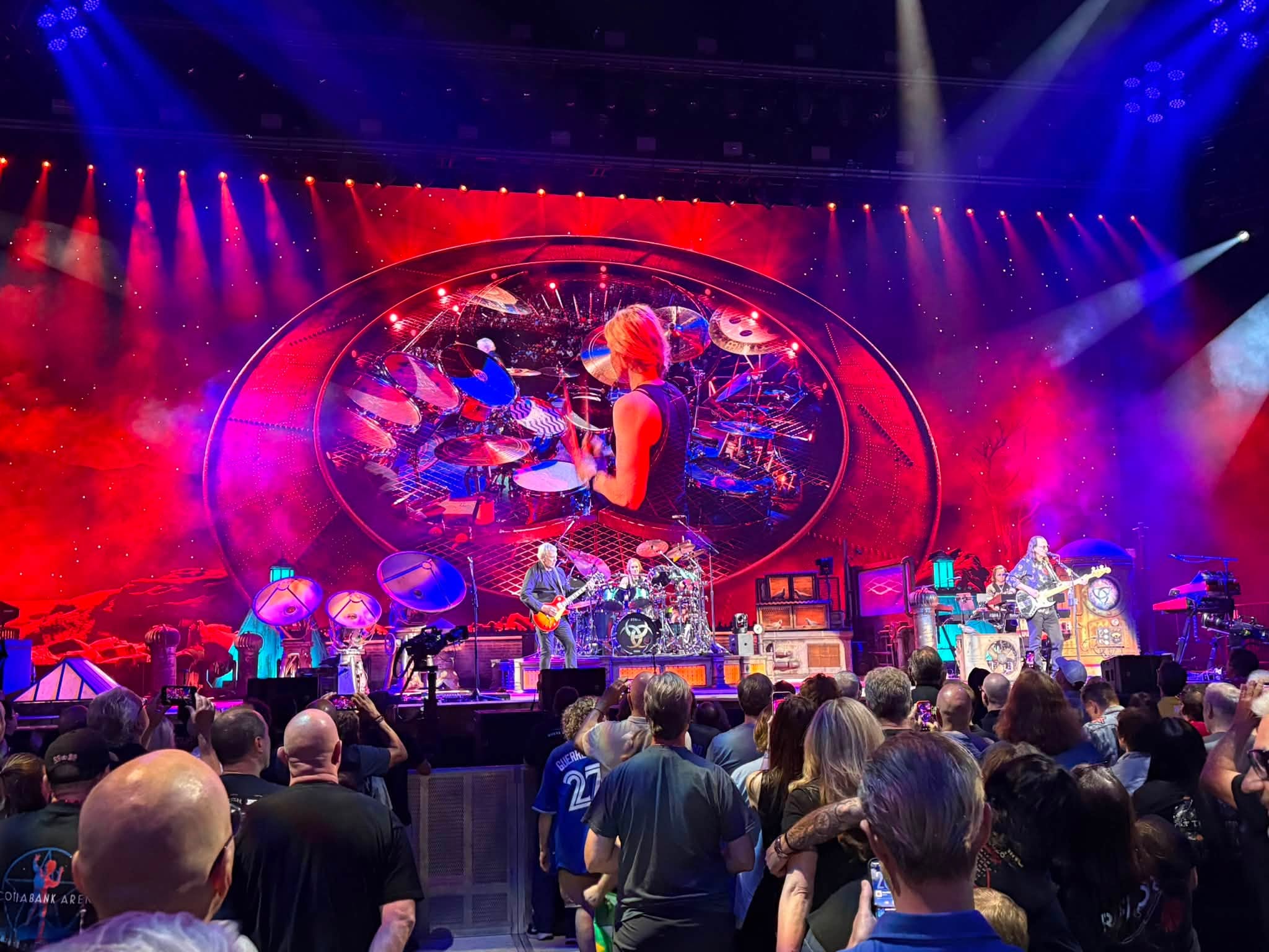Rush 'Fifty Something' Tour Pictures - Scotiabank Arena - Toronto, Ontario - August 9th, 2026