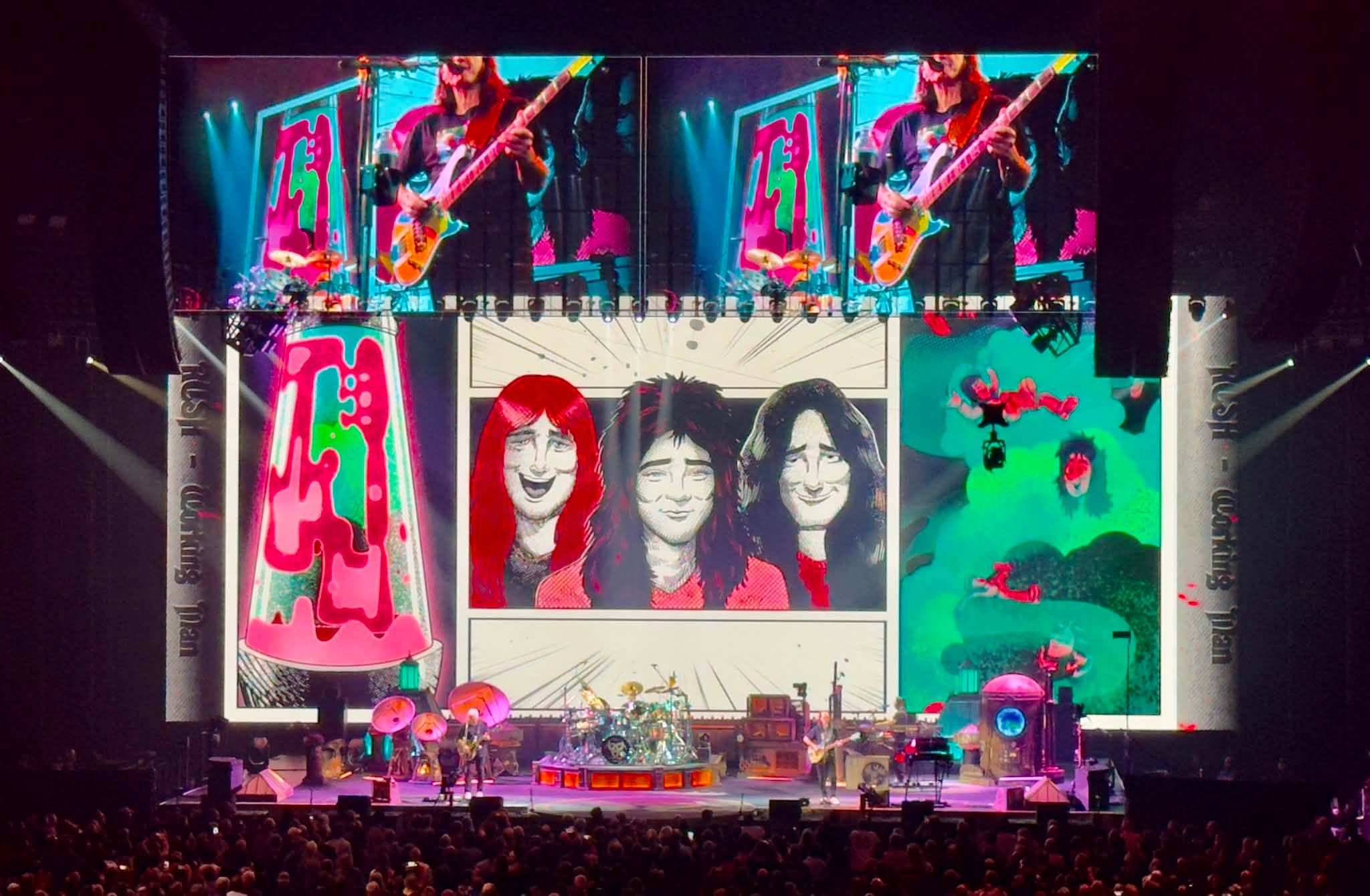 Rush 'Fifty Something' Tour Pictures - Scotiabank Arena - Toronto, Ontario - August 11th, 2026