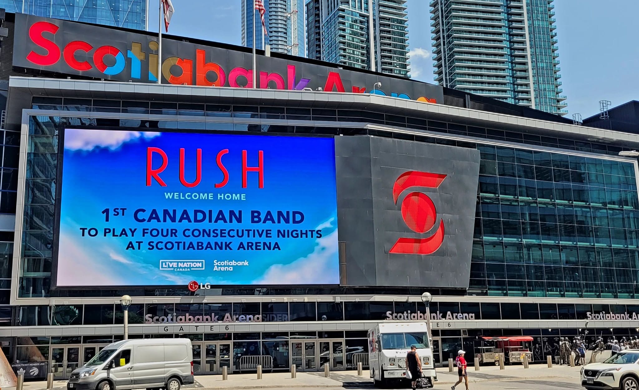 Rush 'Fifty Something' Tour Pictures - Scotiabank Arena - Toronto, Ontario - August 13th, 2026
